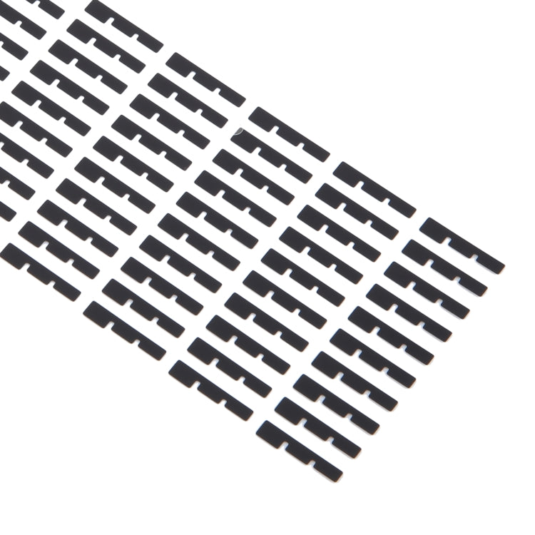 Pour iPhone 15 Pro 100sets autocollant adhésif noir côté LCD (03)