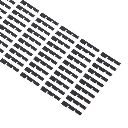 Pour iPhone 15 Pro 100sets autocollant adhésif noir côté LCD (03)