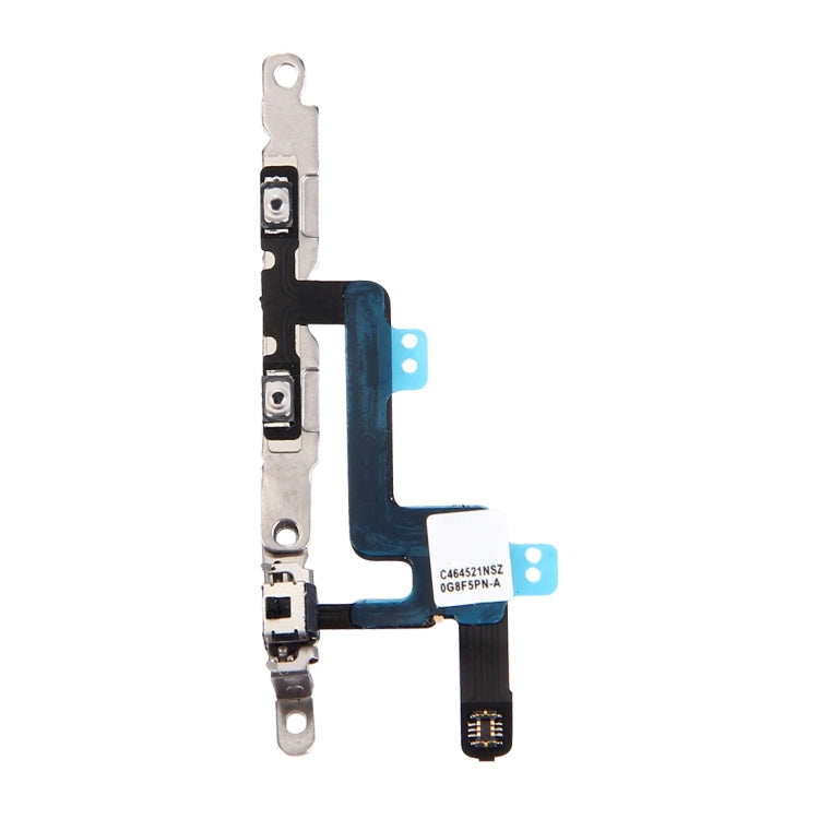 Bouton de volume et câble flexible de commutateur de sourdine avec supports pour iPhone 6