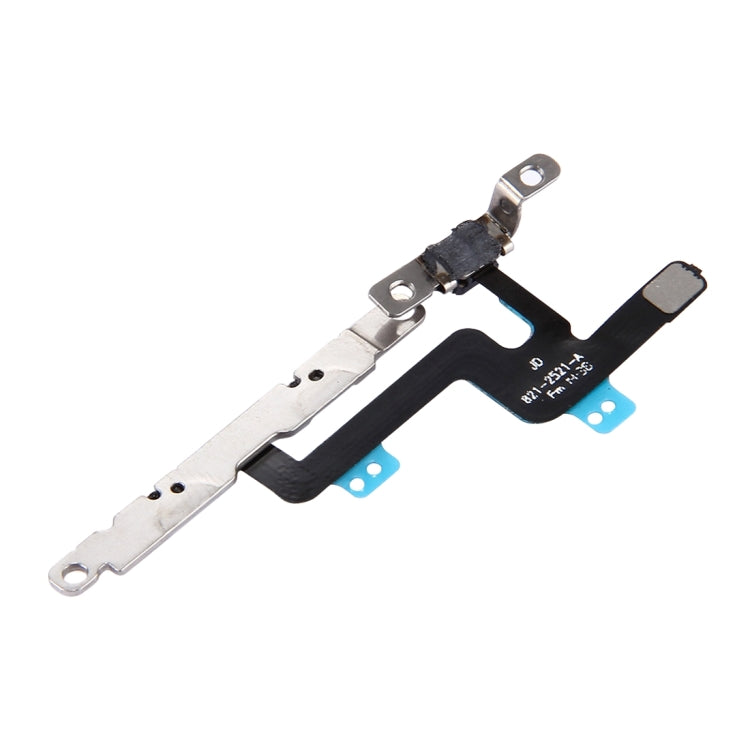 Bouton de volume et câble flexible de commutateur de sourdine avec supports pour iPhone 6