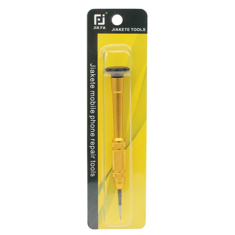 JIAFA JF-609-2.5 Tournevis de réparation de lunette centrale à pointe croisée creuse 2.5