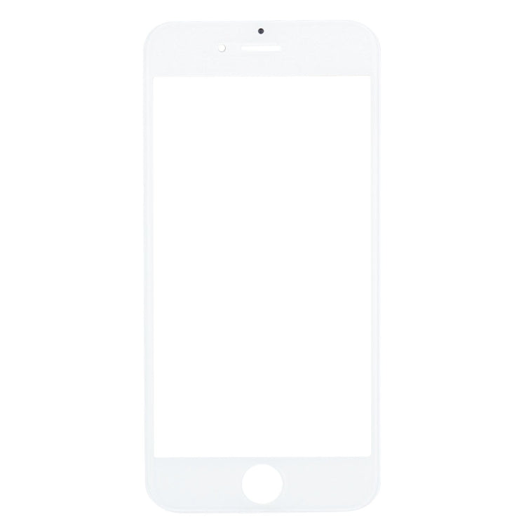 Lentille extérieure en verre de l'écran avant avec cadre de lunette d'écran LCD avant et adhésif optiquement transparent OCA pour iPhone 6, For iPhone 6 (Frame+OCA)