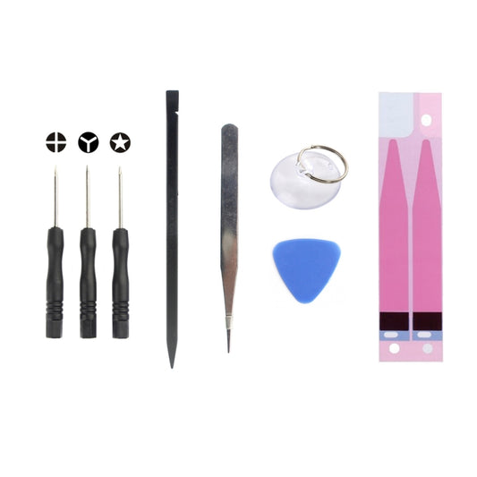 JIAFA JF-8161 Ensemble d'outils de réparation de batterie 8 en 1 pour iPhone 6