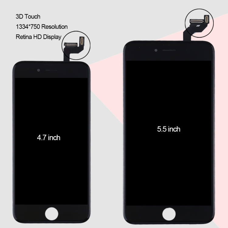 Ensemble complet d'écran LCD et de numériseur d'origine pour iPhone 6S Plus
