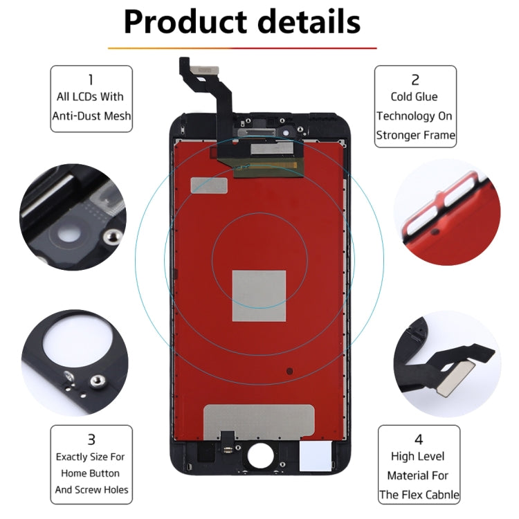 Ensemble complet d'écran LCD et de numériseur d'origine pour iPhone 6S Plus
