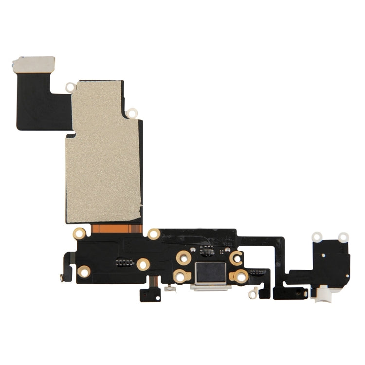 pour iPhone 6s Plus Câble flexible de port de charge blanc