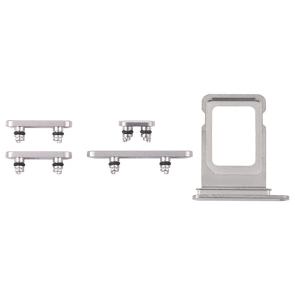 Pour iPhone 16 Pro Max Tiroir de carte SIM d'origine + touches latérales