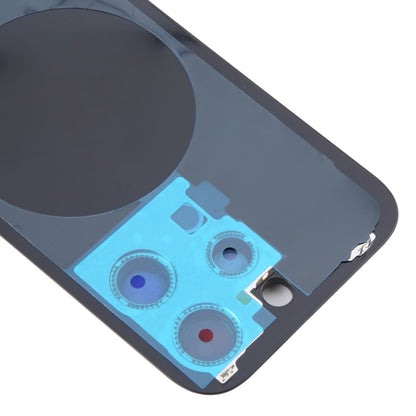 Pour iPhone 16 Pro Max Coque arrière de batterie d'origine en verre avec couvercle d'objectif d'appareil photo