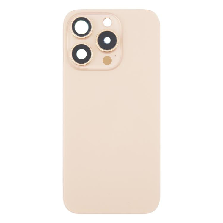 Pour iPhone 16 Pro Max Coque arrière de batterie en verre d'origine avec couvercle d'objectif d'appareil photo + aimant MagSafe