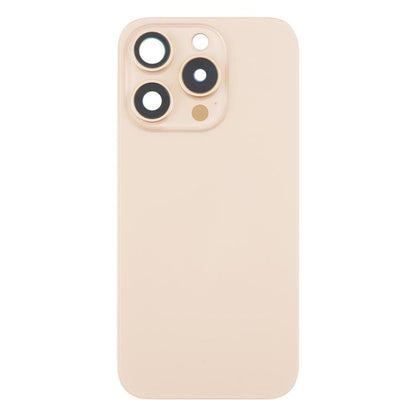 Pour iPhone 16 Pro Max Coque arrière de batterie en verre d'origine avec couvercle d'objectif d'appareil photo + aimant MagSafe