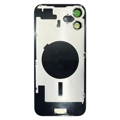 Pour iPhone 16 Cache arrière de batterie avec cache d'objectif d'appareil photo