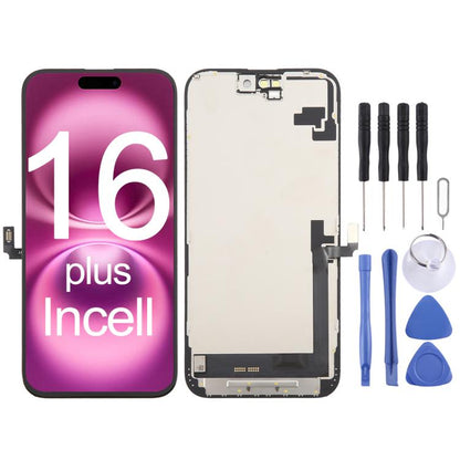 Pour iPhone 16 Plus HD+ incell écran avec numériseur assemblage complet