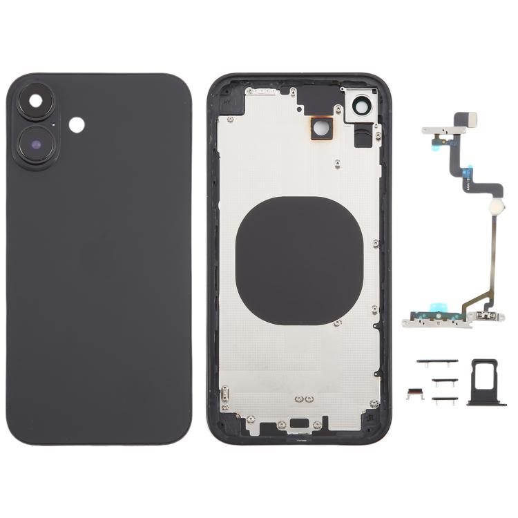Coque arrière avec aspect imitation iP16 pour iPhone XR