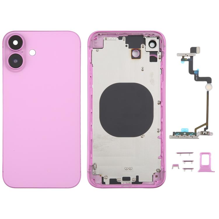 Coque arrière avec aspect imitation iP16 pour iPhone XR