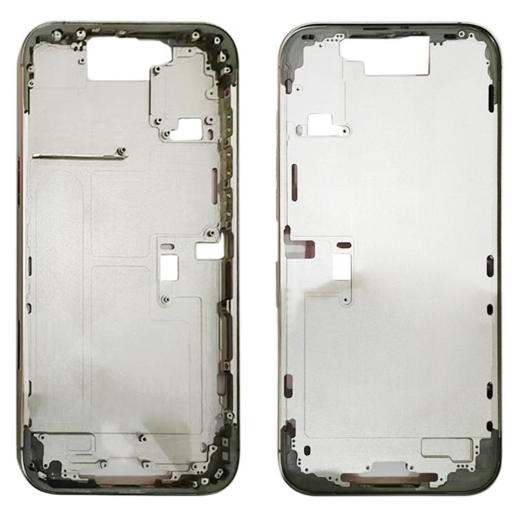 Pour iPhone 16 Pro Max Cadre central Plaque de lunette