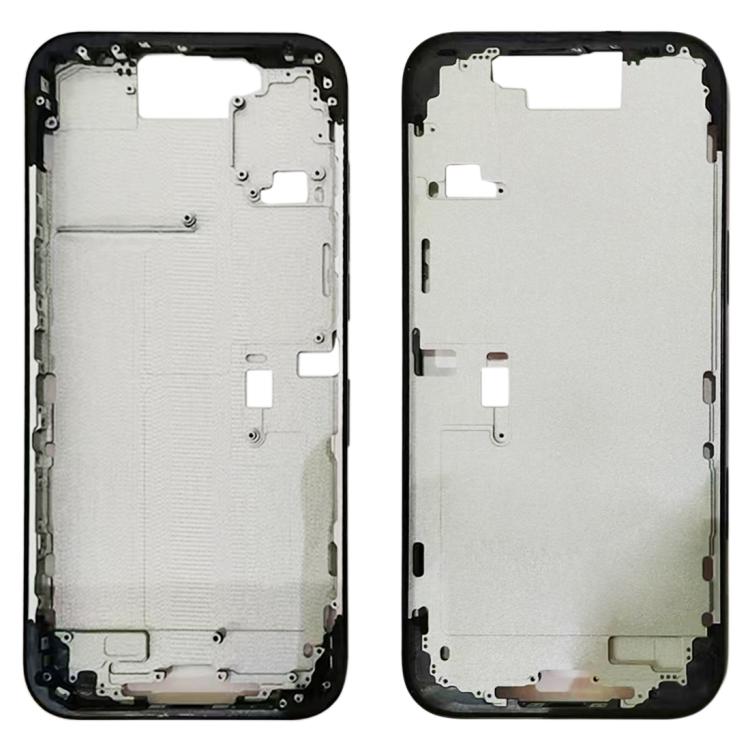 Pour iPhone 16 Pro Max Cadre central Plaque de lunette