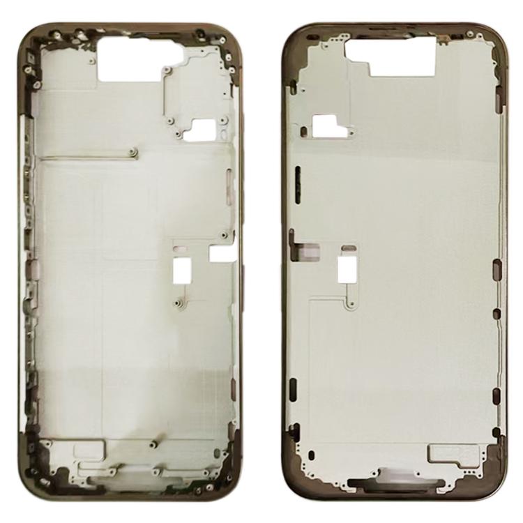 Pour iPhone 16 Pro Max Cadre central Plaque de lunette