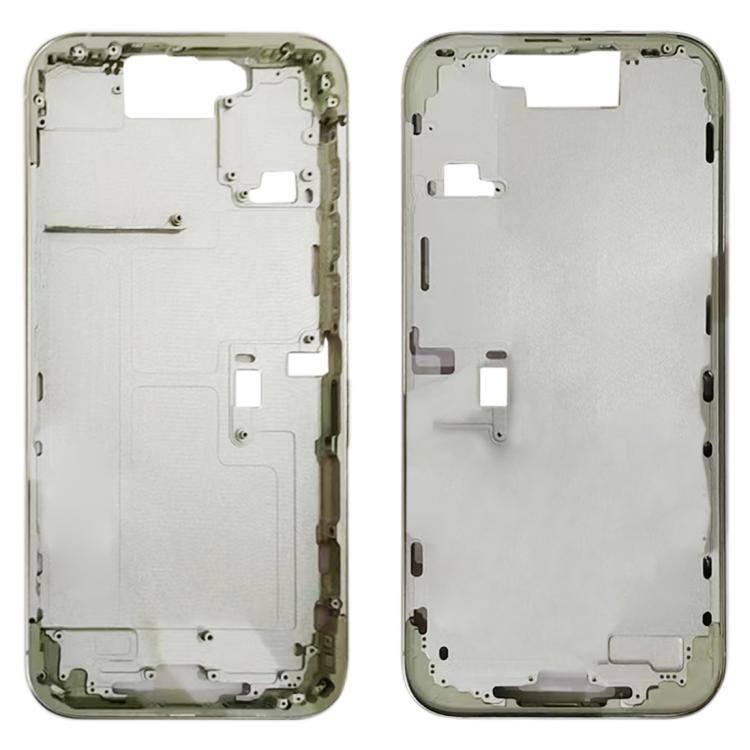Pour iPhone 16 Pro Max Cadre central Plaque de lunette