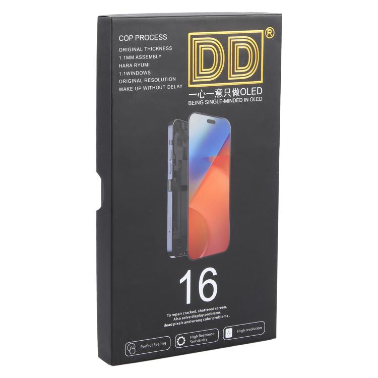 Pour iPhone 16 DD Soft OLED Screen, retirez le circuit intégré. Besoin d'une réparation professionnelle, For iPhone 16 DD(Soft OLED)