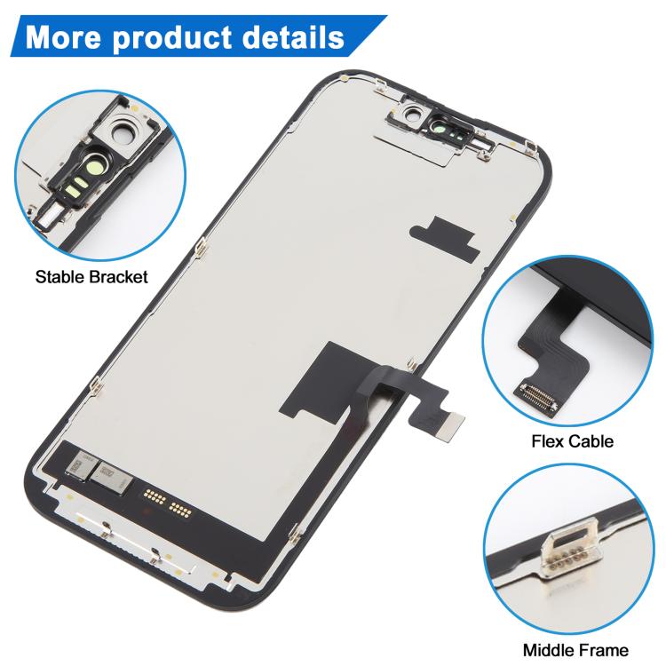 Écran LCD HD intégré pour iPhone 16 Pro
