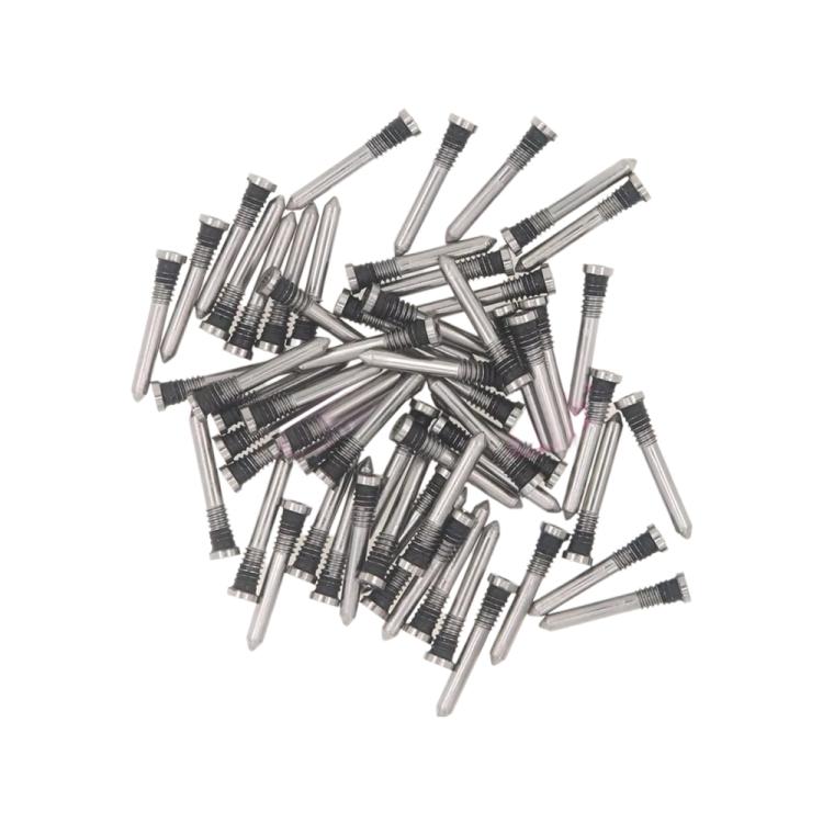 Vis de port de charge pour iPhone 15 Pro/15 Pro Max, 100 pièces