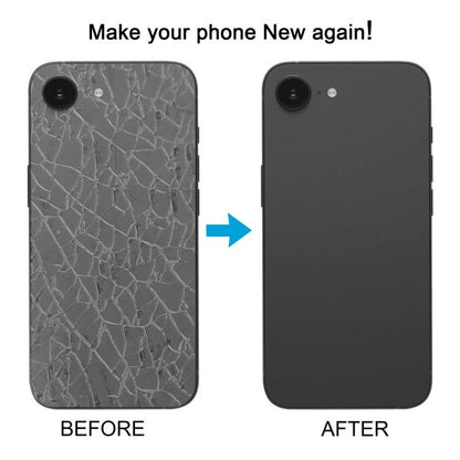 For iPhone 16e Glass Battery Back Cover