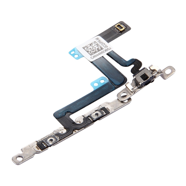 Bouton de volume et câble flexible de commutateur de sourdine avec supports pour iPhone 6 Plus
