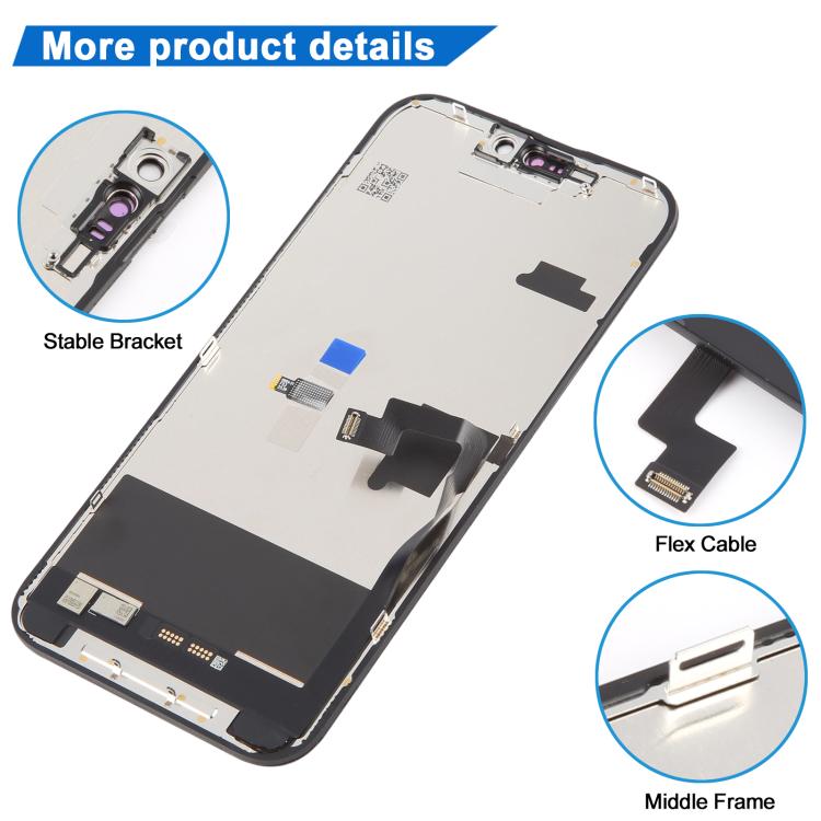 Écran LCD JK incell pour iPhone 16 Pro Max, For iPhone 16 Pro Max