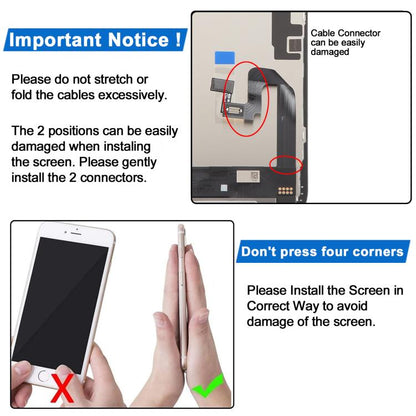 JK Hard OLED Screen For iPhone 16 Plus