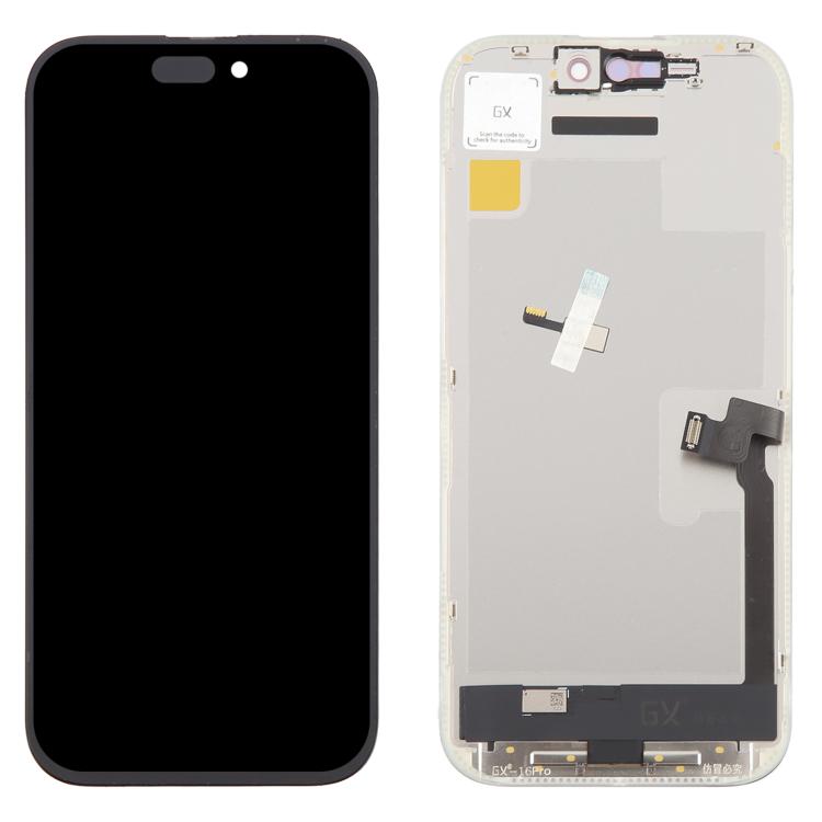 Écran OLED rigide GX pour iPhone 16 Pro, For iPhone 16 Pro