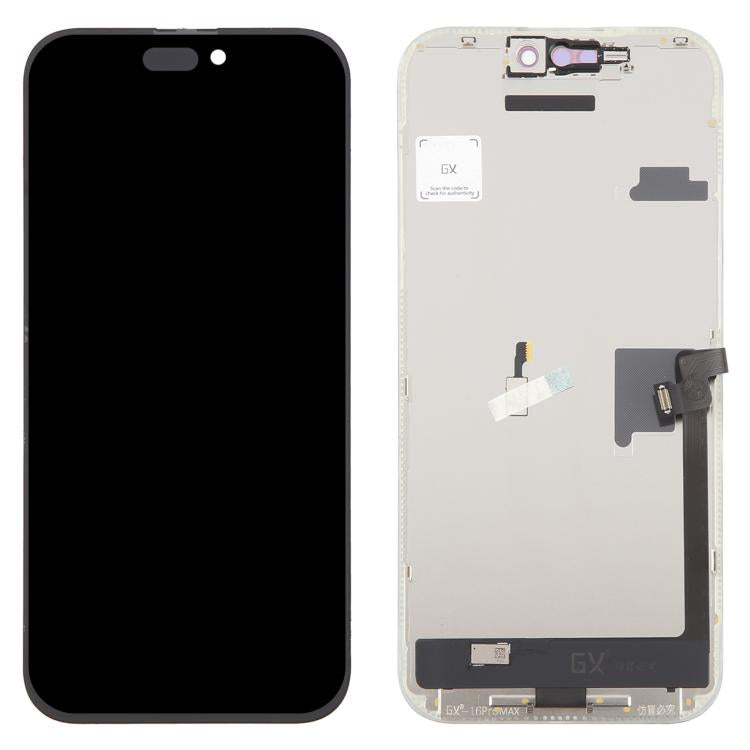 Écran OLED rigide GX pour iPhone 16 Pro Max, For iPhone 16 Pro Max