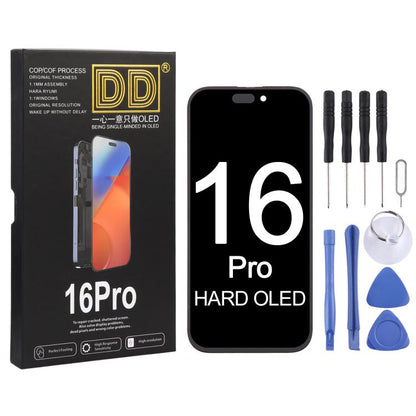 Écran OLED rigide DD pour iPhone 16 Pro : le retrait du circuit intégré nécessite une réparation professionnelle., For iPhone 16 Pro(Hard OLED)