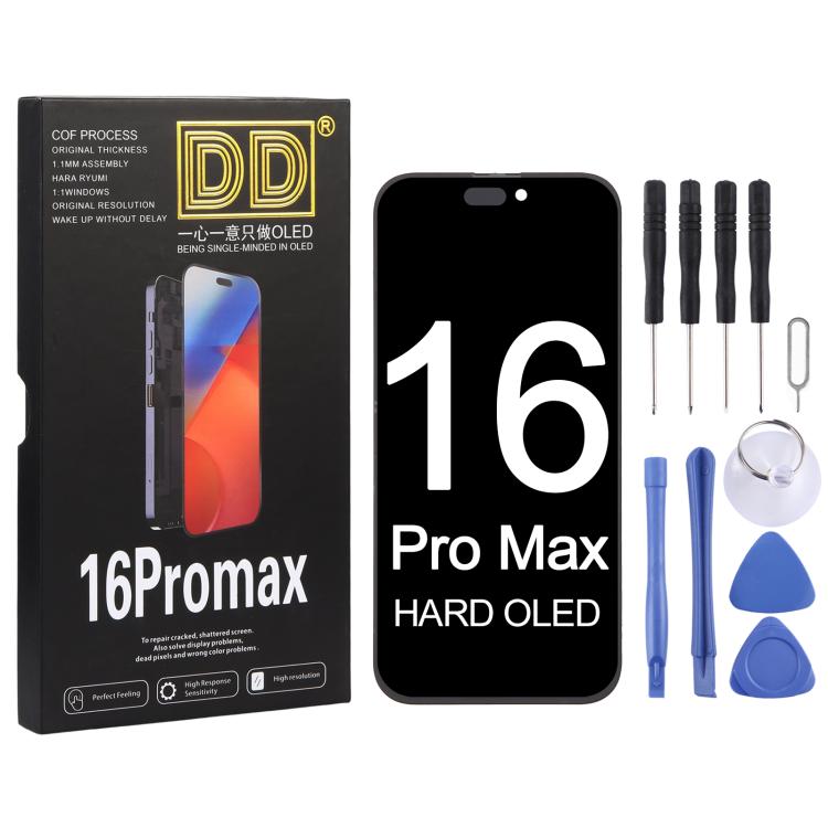 Écran OLED rigide DD pour iPhone 16 Pro Max, For iPhone 16 Pro Max(Hard OLED)