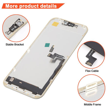 Écran OLED rigide DD pour iPhone 16 Pro Max, For iPhone 16 Pro Max(Hard OLED)