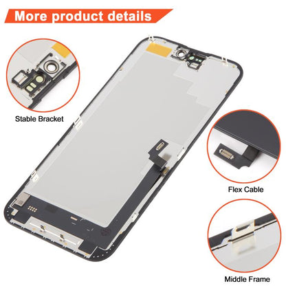 Écran OLED souple DD pour iPhone 16 Plus, For iPhone 16 Plus(Soft OLED)