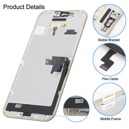 Écran OLED souple GX pour iPhone 16 Pro Max, For iPhone 16 Pro Max(GX Soft LCD)