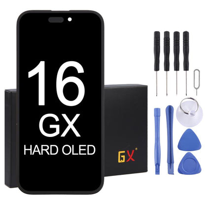 Écran OLED rigide GX pour iPhone 16, For iPhone 16(GX Hard LCD)