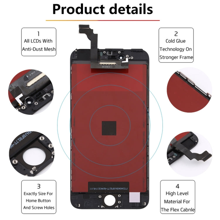 Ensemble complet d'écran LCD et de numériseur d'origine pour iPhone 6 Plus