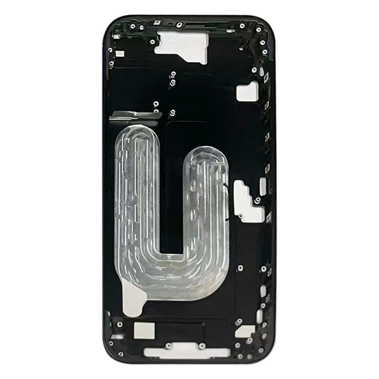Pour iPhone 16 Cadre central Plaque de cadre