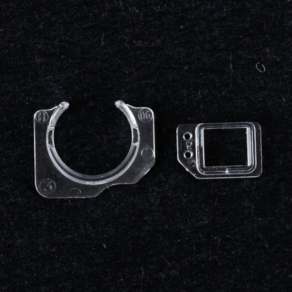 10 PCS pour iPhone 6s & 6s Plus Module de caméra frontale universel Support de cadre de couverture d'objectif et guide Ensemble de cadre de capteur de lumière de proximité