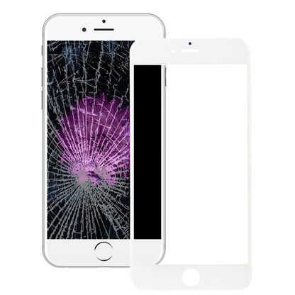 Lentille extérieure en verre de l'écran avant avec cadre de lunette d'écran LCD avant et adhésif OCA optiquement transparent pour iPhone 6s