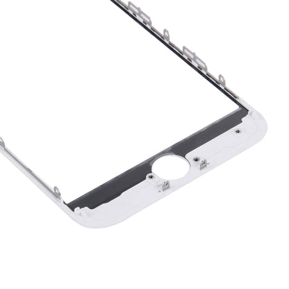 2 en 1 pour iPhone 7 (lentille extérieure en verre de l'écran avant d'origine + cadre d'origine)