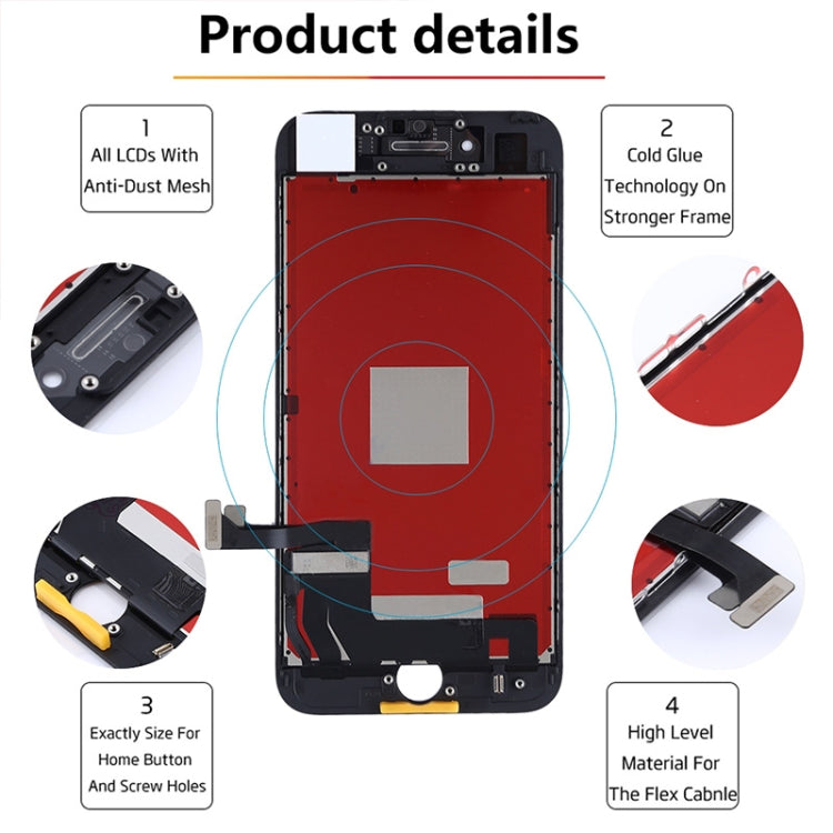 Ensemble complet d'écran LCD et de numériseur d'origine pour iPhone 7