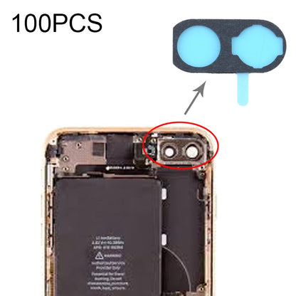 Coussinets en mousse éponge anti-poussière pour caméra arrière, 100 pièces, pour iPhone 8 Plus