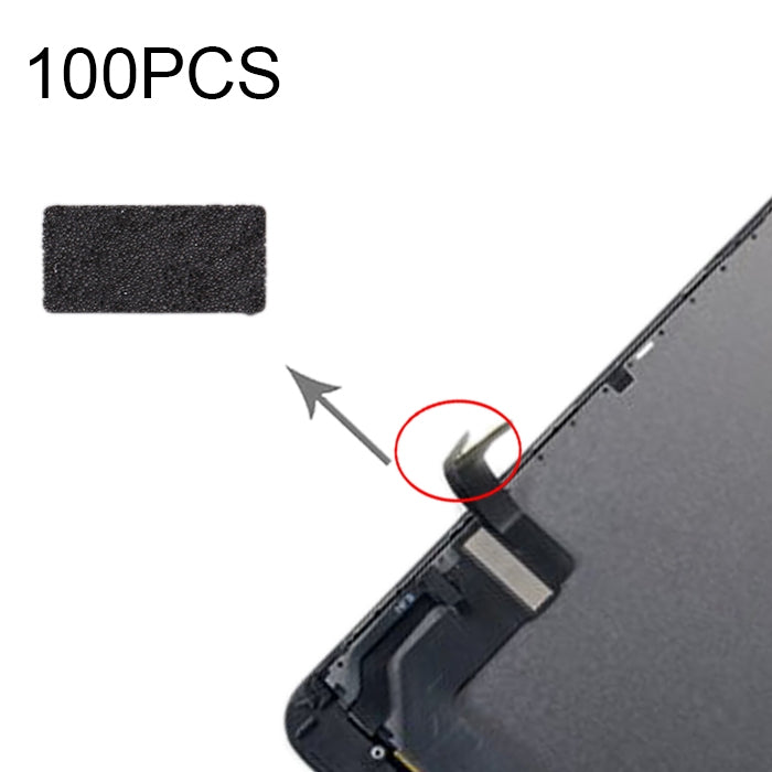 100 tampons de coton pour câble flexible pour écran LCD pour iPhone 7
