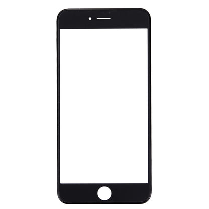 Lentille extérieure en verre de l'écran avant avec cadre de lunette d'écran LCD avant pour iPhone 7