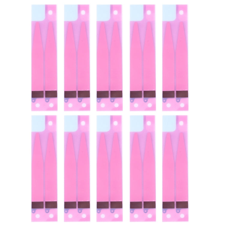 Autocollants de ruban adhésif de batterie 10 PCS pour iPhone 7