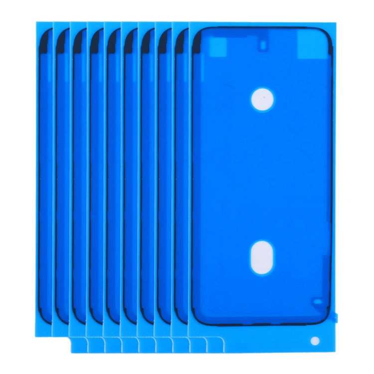 Autocollants adhésifs imperméables pour cadre LCD, 10 pièces, pour iPhone 7