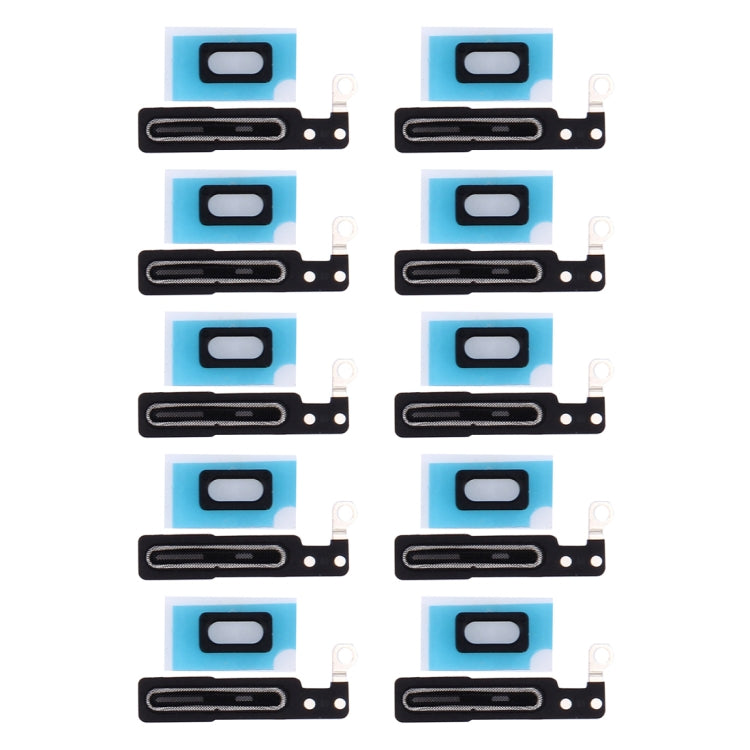 10 PCS Récepteur D'écouteur Couverture En Maille + Autocollant Adhésif De Récepteur D'écouteur pour iPhone 7