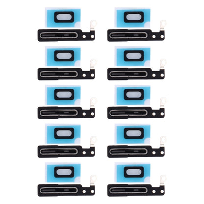 10 PCS Récepteur D'écouteur Couverture En Maille + Autocollant Adhésif De Récepteur D'écouteur pour iPhone 7